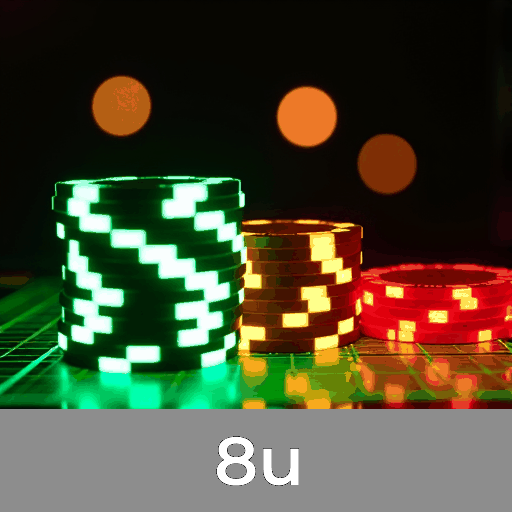 8u: Slots com Jackpots, Jogos de Mesa Estratégicos e Live Casino