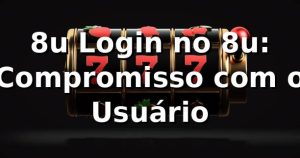 8u Login no 8u: Compromisso com o Usuário